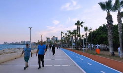 Mersin’de hafta sonunda erken yaz yoğunluğu
