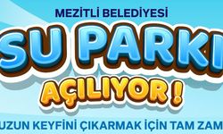 Mezitli Su Park 14 Haziran’da Kapılarını Açıyor