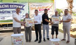 Mersin Aydıncık’ta Üreticiye Destek Devam Ediyor