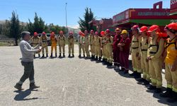 Anamur’da Göreve Yeni Başlayan Yangın İşçilerine Eğitim Programı Düzenlendi