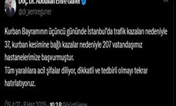 İstanbul'da Kurban Kesimi Kazalarında 207 Kişi Yaralandı