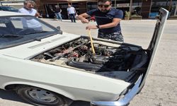 Otomobilin Motoruna Giren Yılanı Sopayla Çıkardı