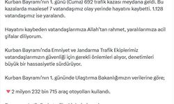 Bayramın İlk Gününde 692 Kaza: 7 Can Kaybı, 1128 Yaralı