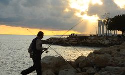 Mersin Sahili Olta Balıkçılarının Buluşma Noktası Oldu