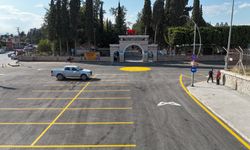 Tarsus Şehir Mezarlığı Otoparkı Modernize Edildi