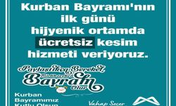 Mersin’de Kurban Bayramı’nda Ücretsiz Kesim Hizmeti