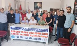 Mersin’de TİS Tepkisi: “Gerçek Bir Toplu Pazarlık Düzeni İstiyoruz”