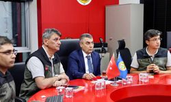 Vali Atilla Toros, Yangın Yönetim Merkezi’nde İncelemelerde Bulundu