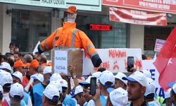 Kayseri’de Kamu İşçilerinden Tabutlu Eylem