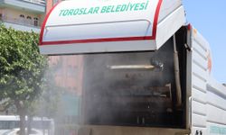 Toroslar’da 11 Bin Çöp Konteyneri Yıkanarak Dezenfekte Ediliyor
