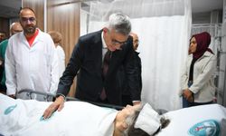 Bakan Memişoğlu Yaralıları Hastanede Ziyaret Etti