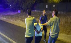 Kaza Yapan Araçta 9 Kaçak Göçmen ve 2 Organizatör Yakalandı