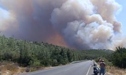 Silifke’de Orman Yangınına Müdahale