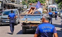 Mersin Yenişehir’de Kaldırım ve Yol İşgali Denetimlerine Devam