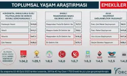 Emekli' Anketinden CHP Çıktı: AK Parti Kritik Sınırı Geçemedi