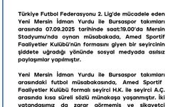 Mersin Valiliği'nden Açıklama: "Amed Formalı Seyirciye Şiddet Uygulandığı İddiaları Asılsızdır"