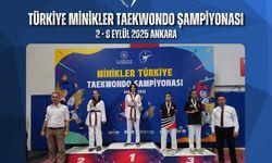Mersinli Minik Taekwondocular Madalyalarla Döndü