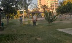 Anamur'da Park ve Yeşil Alanlarda Çalışmalar Sürüyor