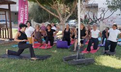 Mezitli'de Yoga Etkinliği Büyük İlgi Gördü