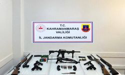 Kahramanmaraş’ta Çok Sayıda Silah Ve Mühimmat Ele Geçirildi