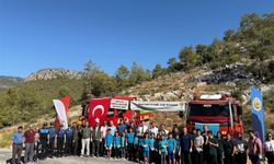 Mersin Orman Bölge Müdürlüğü çocuklarla beraber ormanlar için el ele verdi