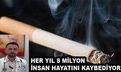 Tütün Ürünlerinden Yılda 8 Milyon İnsan Hayatını Kaybediyor