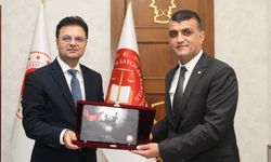Baro Başkanı Özdemir’den Adalet Komisyonu Başkanı Ceylan’a Ziyaret