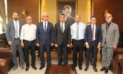Adana BAM hakim ve savcılarından Mersin Barosu’na ziyaret