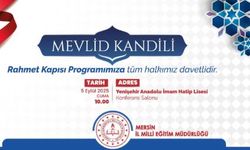 Mersin’de Mevlid Kandili İçin “Rahmet Kapısı” Programı