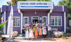‘Atakent Çocuk Hobi Atölyesi’ çocukların yeni gözdesi oldu