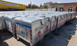 Akdeniz'e 250 adet yeni çöp konteyneri