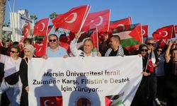 Mersin Üniversitesi, Gazze’nin Sesi Olmak İçin Yürüdü