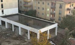 Malatya’da Rezerv Alandaki İnşaat Suyla Doldu