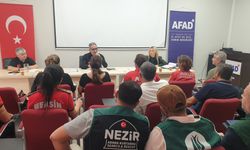 Mersin AFAD, Afet Ve Acil Durum Toplantısı Düzenledi