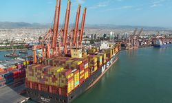 Dev Konteyner Gemisi MSC DITTE Mersin Limanı’nda
