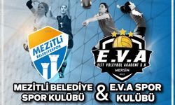 Mezitli'nin Küçük Kızları E.V.A. Spor Karşısında