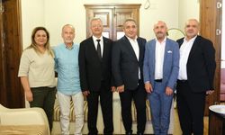 Mersin OSB Başkanı Sabri Tekli’den Gazeteciler Günü Ziyareti