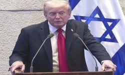 Trump İsrail Meclisi'nde Protesto Edildi