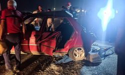 Mersin'de 1 Kişinin Öldüğü 4 Kişinin Yaralandığı Trafik Kazası Kameraya Yansıdı