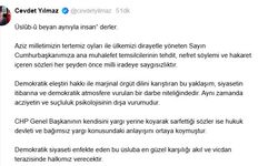 Cevdet Yılmaz: “Ana Muhalefet Temsilcilerinin Hakaret İçeren Sözleri Milli İradeye Saygısızlıktır”