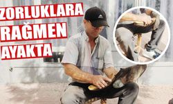 Kazadan Sonra Hayatı Değişti, Şimdi Ayakkabı Boyuyor