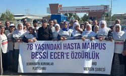İHD Mersin Şubesi’nden Tarsus Cezaevi Önünde Oturma Eylemi