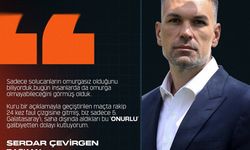 ÇBK Mersin Başkanı Çevirgen'den Hakemlere Eleştiri!