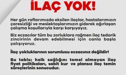 Mersin Eczacı Odası'ndan İlaç Yoklukları Hakkında Sert Açıklama