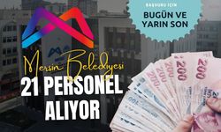 Mersin Büyükşehir 20’si Engelli 21 Kadrolu Personel Alıyor