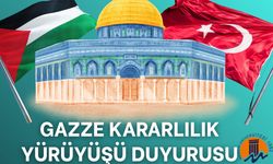 Mersin Üniversitesi’nden Filistin’e Destek Yürüyüşü