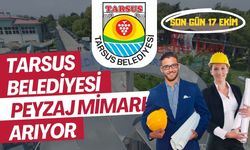 Tarsus Belediyesi Peyzaj Mimarı Arıyor: Son Gün 17 Ekim