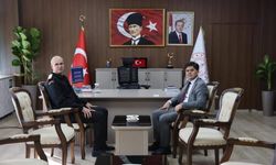 Sahil Güvenlik Akdeniz Bölge Komutanı’ndan Müdür Muhammed Özdemirci'yi Ziyaret Etti