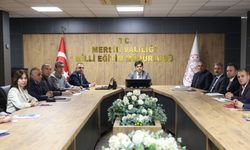 İl Milli Eğitim'de Birim Çalışmaları Değerlendirildi