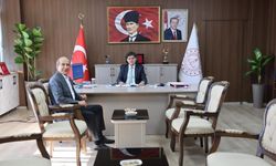 Müdür Muhammed Özdemirci, İş İnsanı Mahmut Tat'ı Ağırladı